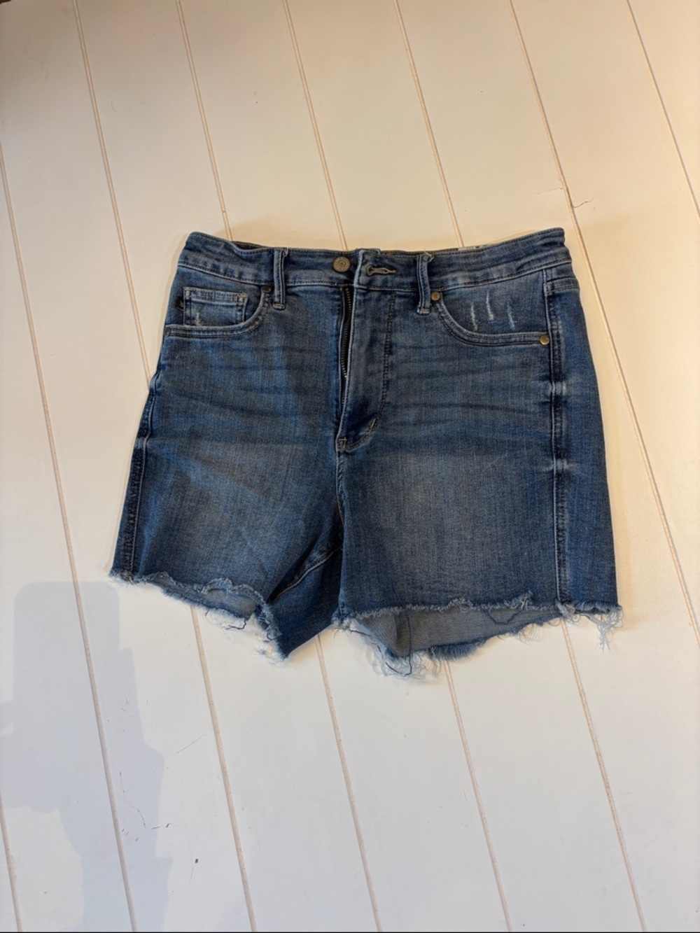 Judy Blue High Rise Jean Shorts! Large